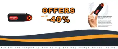 PRO Portable Hidden Camera Detector Anti-Spy Scanner