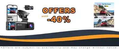 REDTIGER Dash Cam 4K Front 1080P Rear GPS WDR Night Vision